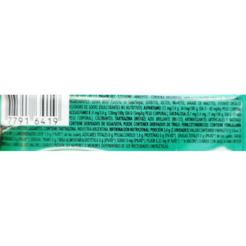 Chicle-sin-azucar-TOPLINE-Defense