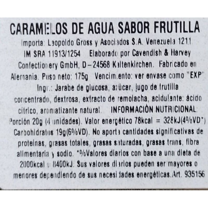 Caramelo-Frutilla-CAVENDISH-175-g