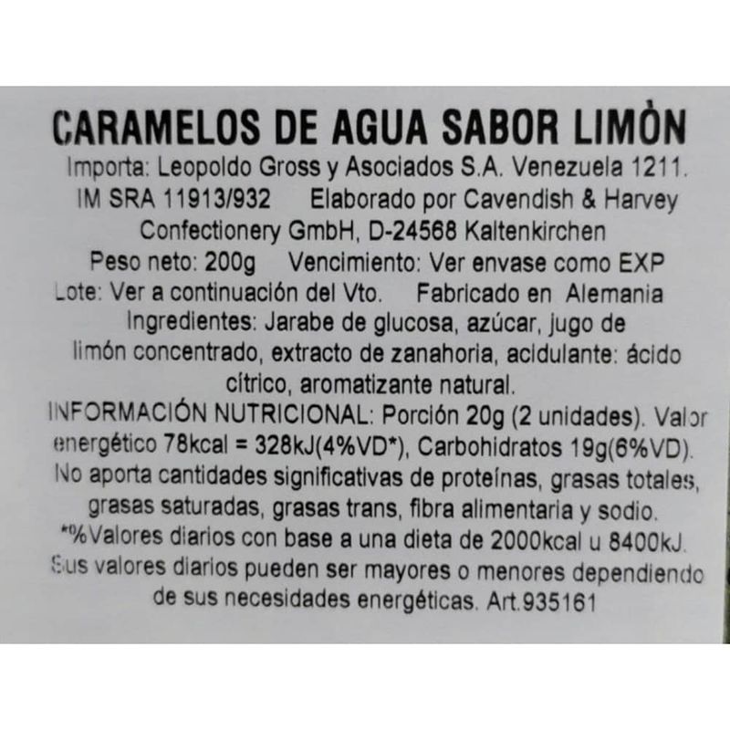Caramelo-Limon-CAVENDISH-200-g