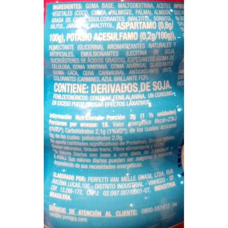 Chicles-MENTOS-sin-azucar