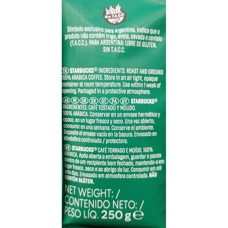 Cafe-molido-STARBUCKS-medium-pike-place-250g