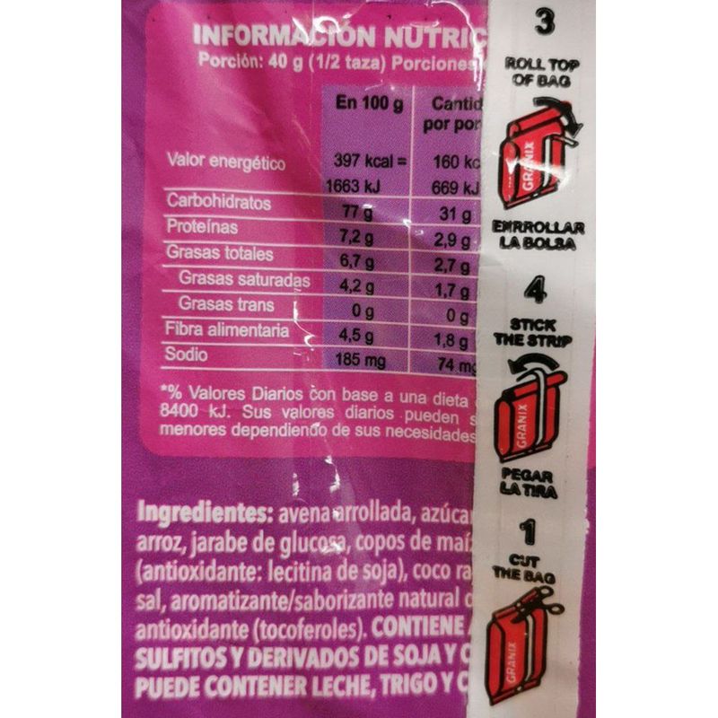Granola-GRANIX-Crocante-350-g
