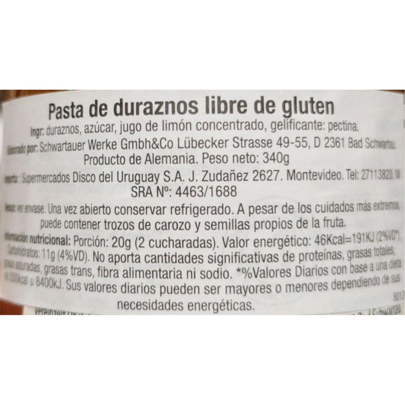 Mermelada-durazno-SCHWARTAUER-340-g