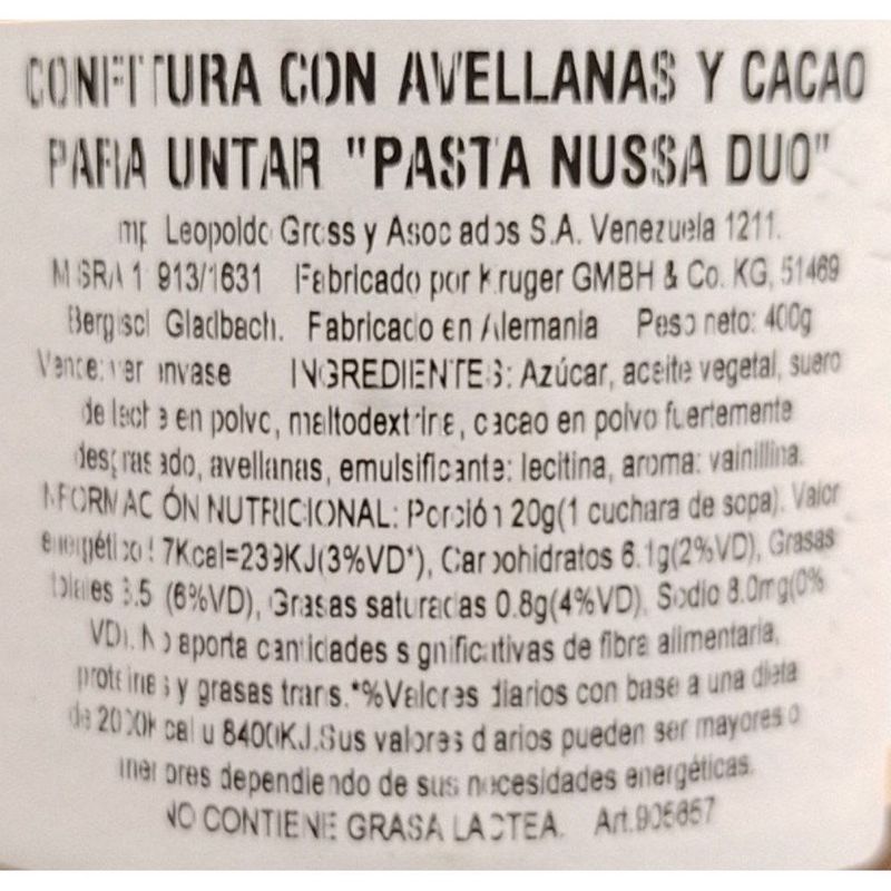 Pasta-nussa-duo-KRUGER-400-g