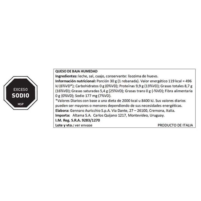 Queso-grana-padano-cuña-Auricchio-250-g