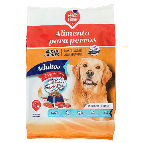 Alimento para perro PRECIO LÍDER 1.5 kg