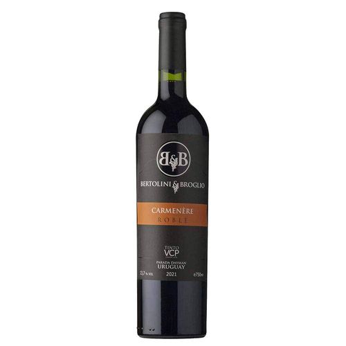 Vino tinto Carmenere Roble BERTOLINI & BROGLIO 750 ml