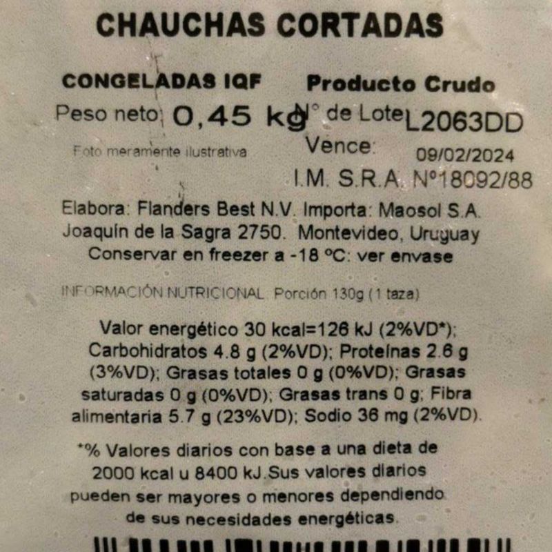 Chaucha-FLANDERS-450-g