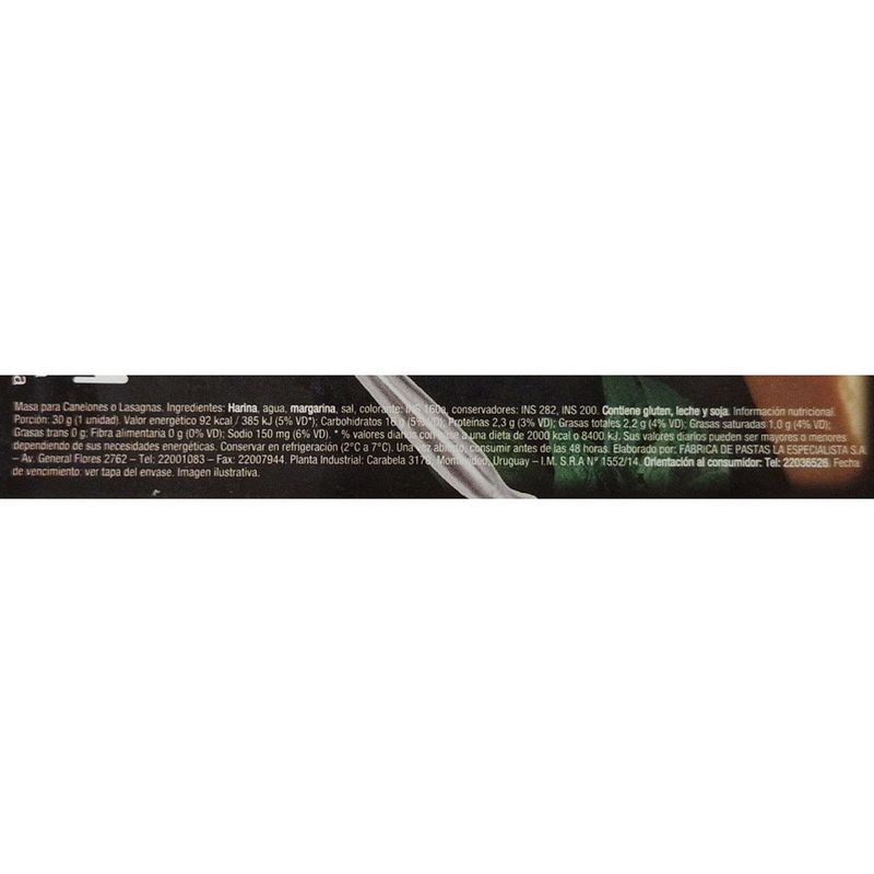 Masa-Lasagna-LA-ESPECIALISTA-500-g