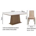 Juego-de-comedor-6-sillas-blanco-rustico