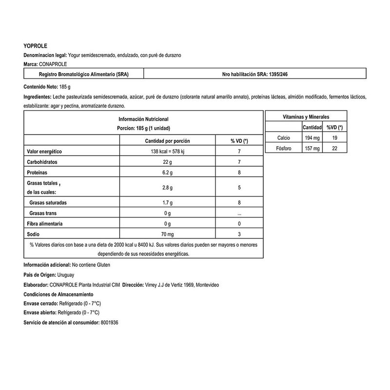 Yogur-Yoprole-Durazno-CONAPROLE-botella-185-cc