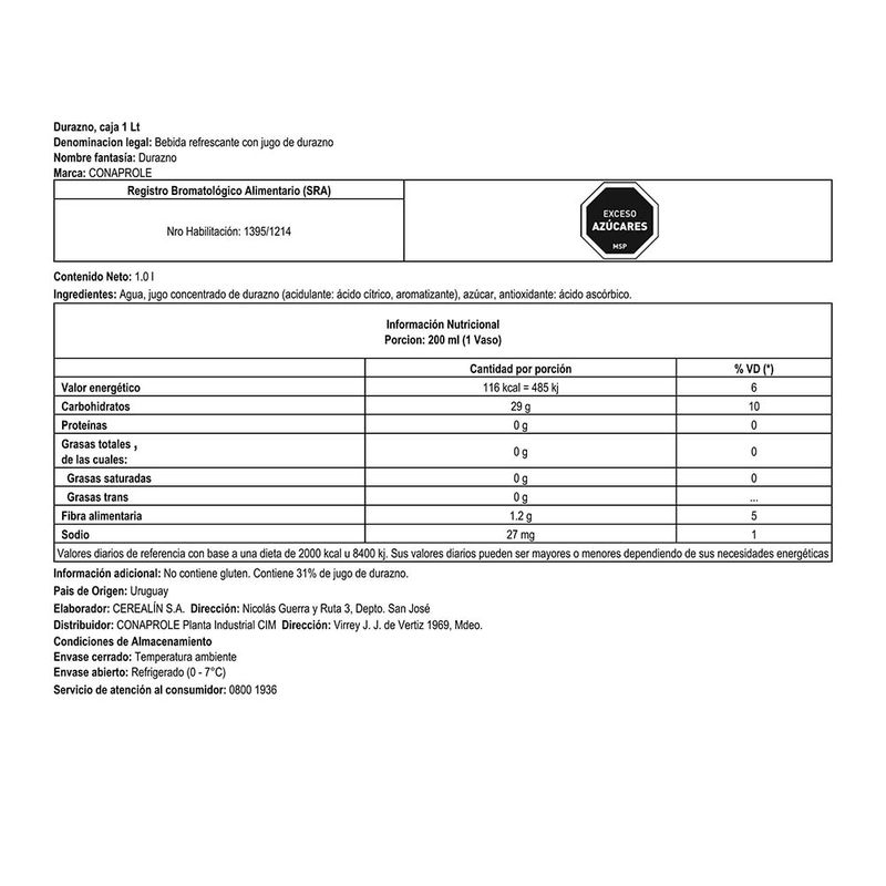 Jugo-CONAPROLE-Durazno-fortificado-1lt