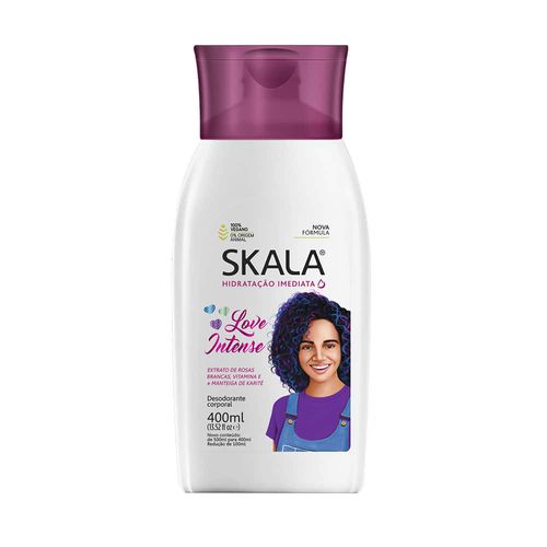 Crema corporal SKALA hidratante love intense 400 ml