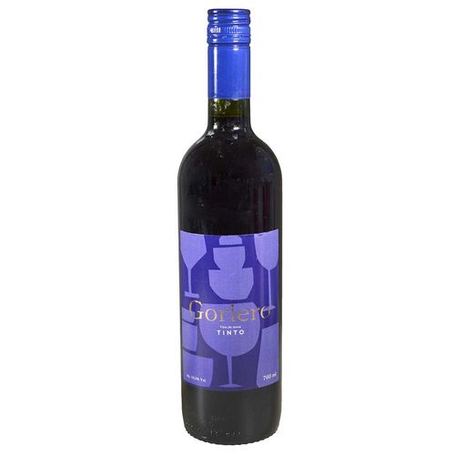 Vino Tinto de Mesa GORLERO 760 cc