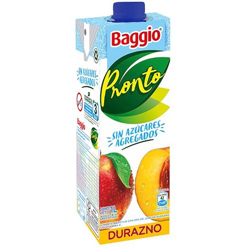 Jugo BAGGIO Light Durazno 1 L