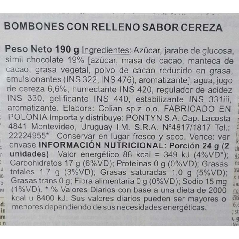 Bombones-DELIGHT-rellenos-cereza-190-g