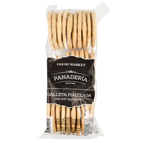 Galletas malteada sin sal 200 g un.