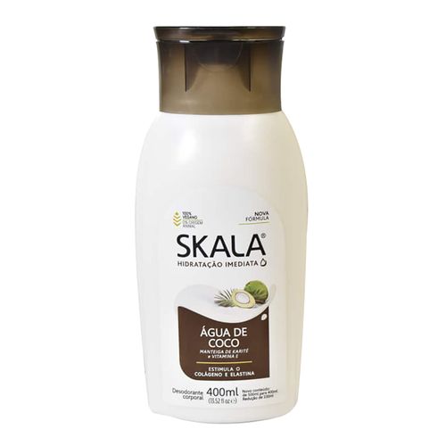 Crema corporal SKALA agua de coco 400 ml