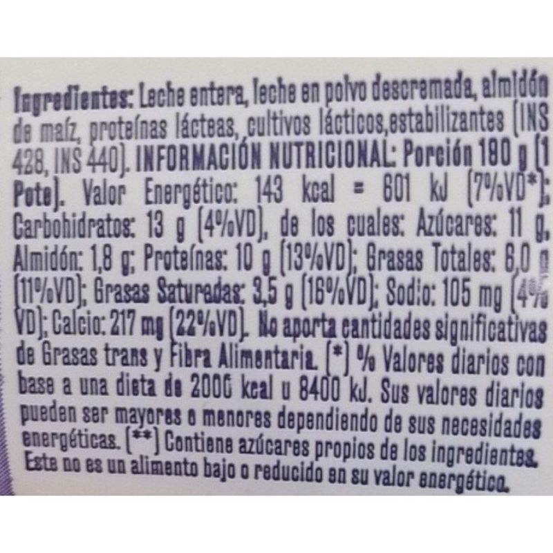 Yogur-YOGURISIMO-integral-sin-azucar-190-g