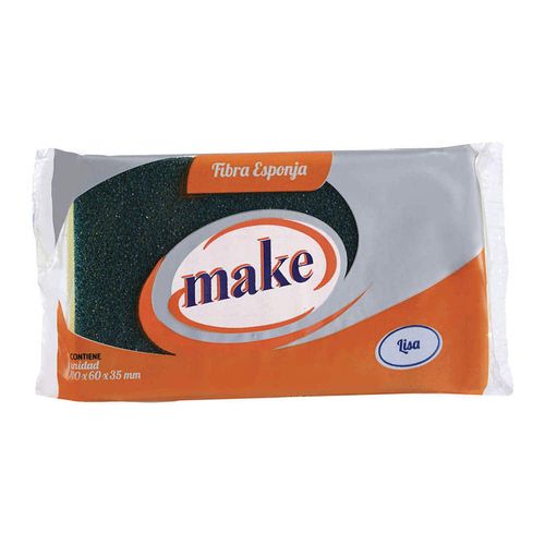 Fibra esponja lisa MAKE