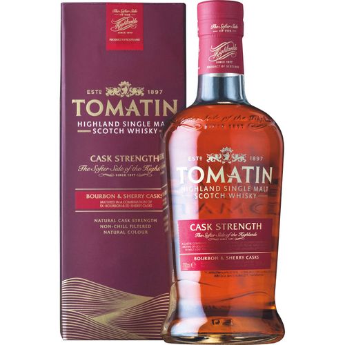 Whisky Escocés TOMATIN Cask Strength Single Malt 700 ml