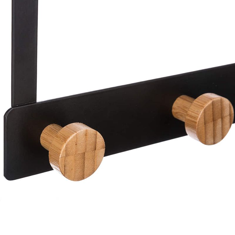 Perchero-5-ganchos-bambu-negro