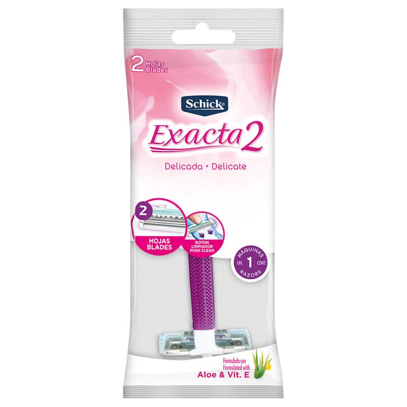 Afeitadora-Shick-Exacta-2-Piel-Delicada-1-un.