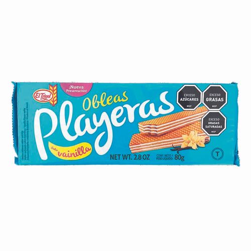 Obleas Playeras vainilla 80 g
