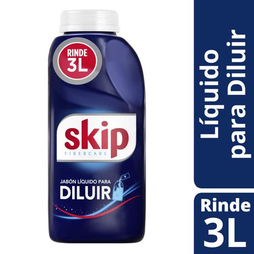 Detergente líquido SKIP para diluir botella 500ml