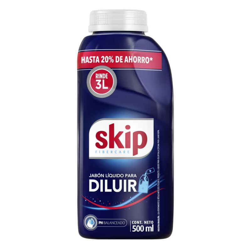 Detergente-liquido-SKIP-para-diluir-botella-500ml