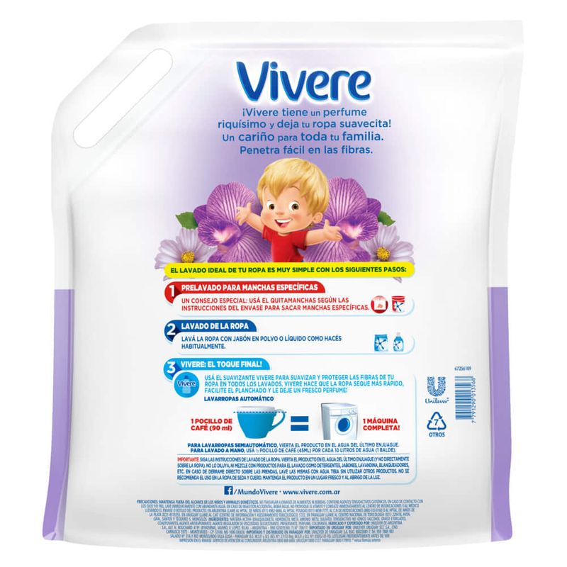 Suavizante-ropa-VIVERE-violetas-y-flores-blancas-3-L