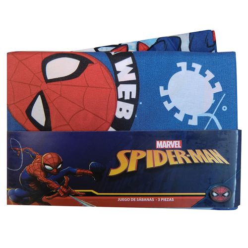 Juego de sabanas 1 plaza microfibra Spider new