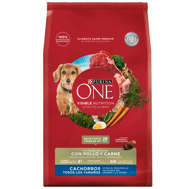 Alimento-ONE-cachorro-pollo-y-carne-6-kg