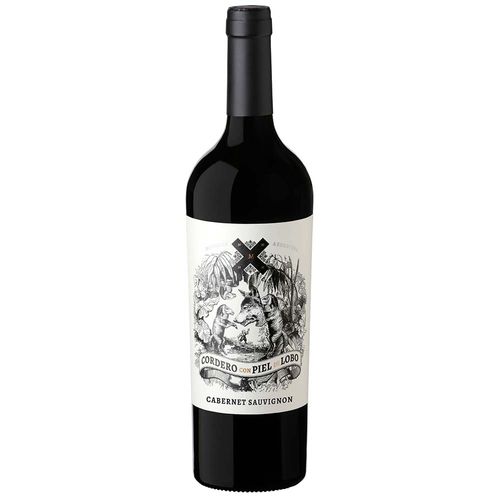 Vino tinto cabernet sauvignon CORDERO CON PIEL DE LOBO 750 cc