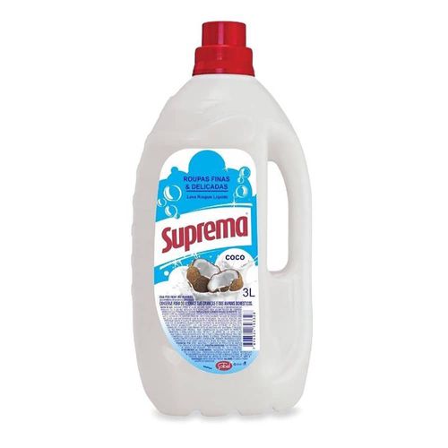 Detergente líquido para ropa SUPREMA coco 3 L