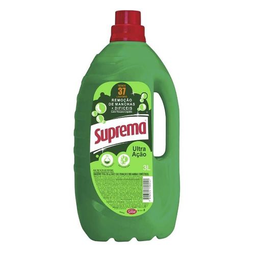 Detergente líquido para ropa SUPREMA verde 3 L
