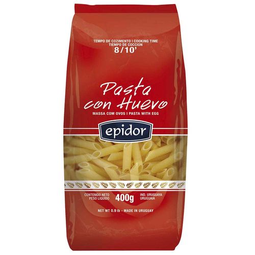 Fideos al huevo EPIDOR Rigatti 400 g