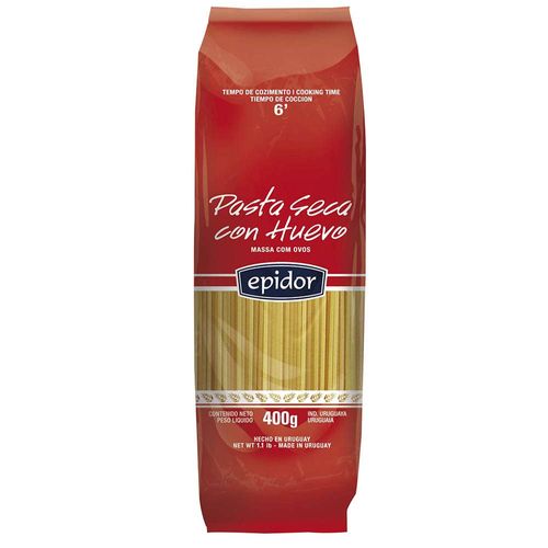 Fideos al huevo EPIDOR Spaghetti 400 g