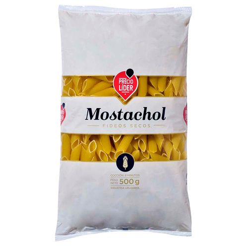 Fideos mostachol PRECIO LÍDER 500 g