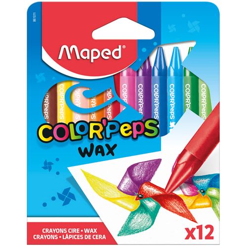 Crayolas MAPED finas 12 un.