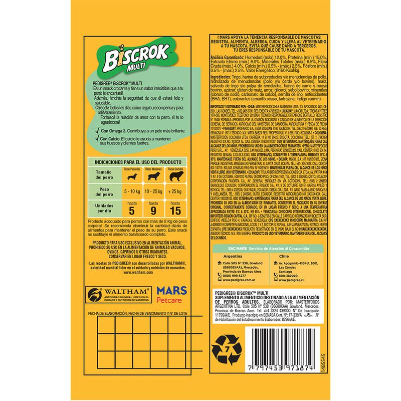 PEDIGREE-Biscrok-multi-100g
