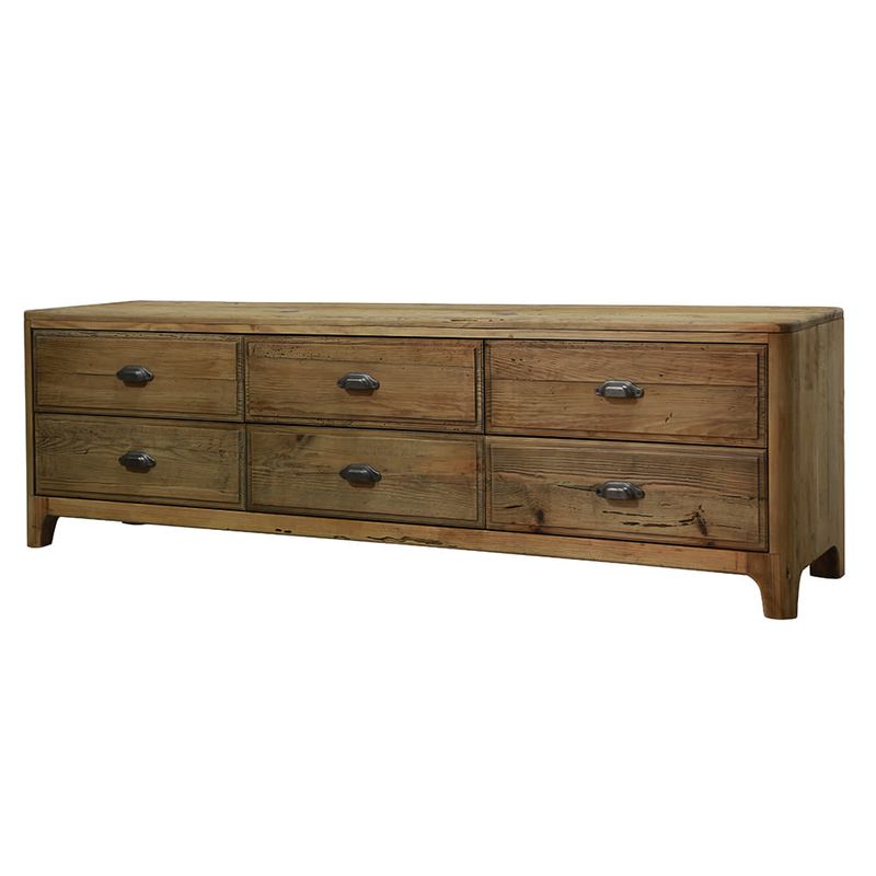 Aparador-bajo-6-cajones-en-madera-180x45x55-cm