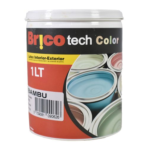 Pintura Ecolat BRICOTECH bambú 1 L