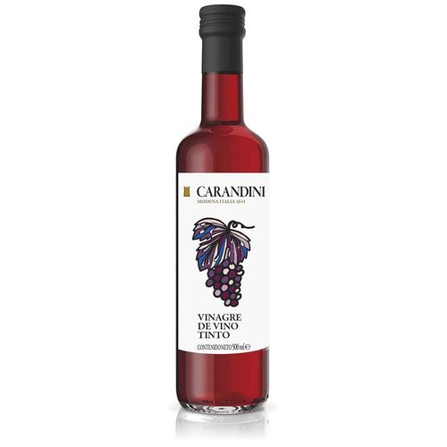 Vinagre de vino CARANDINI tinto 500 cc