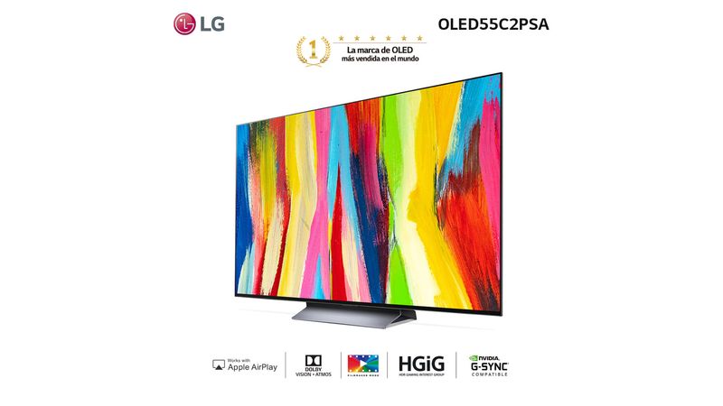 Smart TV LG OLED 55 Mod. OLED55C2PSA - Géant