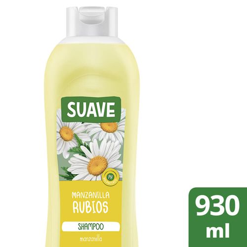 Shampoo SUAVE manzanilla 930 ml