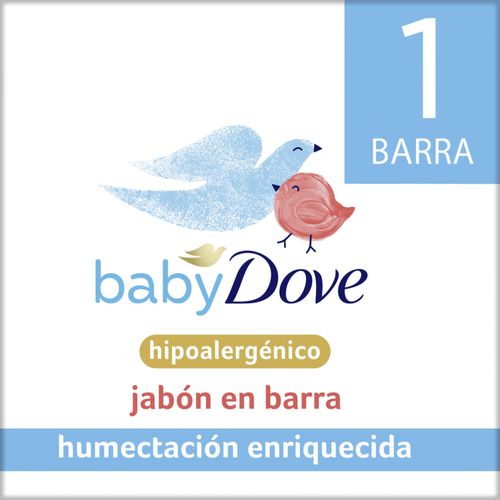 Jabón de Tocador DOVE Baby Hidratante Enriquecida 75 g