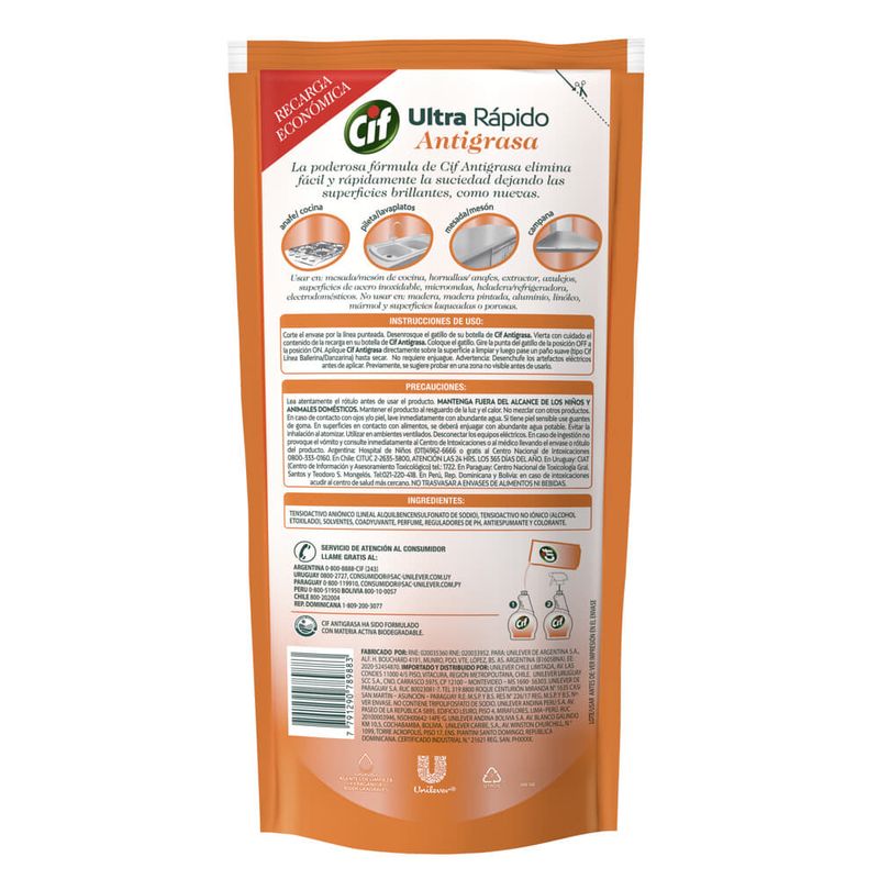 Limpiador-CIF-Antigras-Nueva-Formula-doy-pack-450-ml