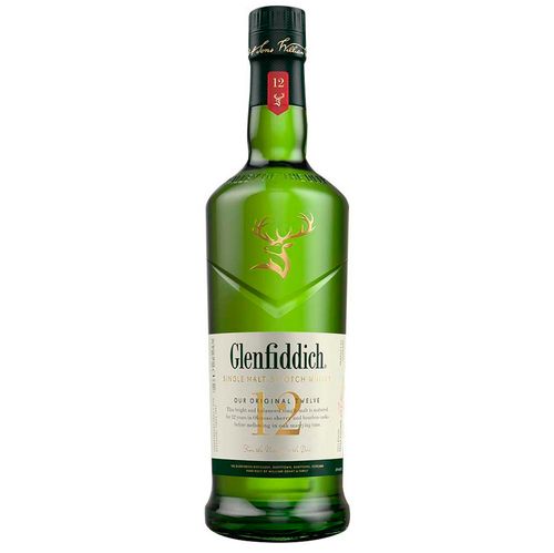 Whisky Escocés GLENFIDDICH 750 ml