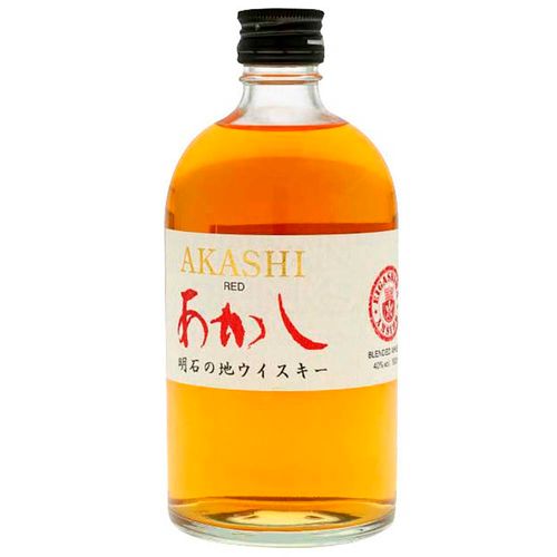 Whisky Japonés AKASHI Red 500 cc